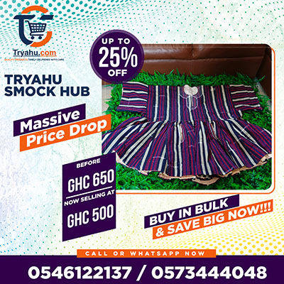 Stylish Fugu Smocks | Authentic Ghanaian Batakari Tryahu